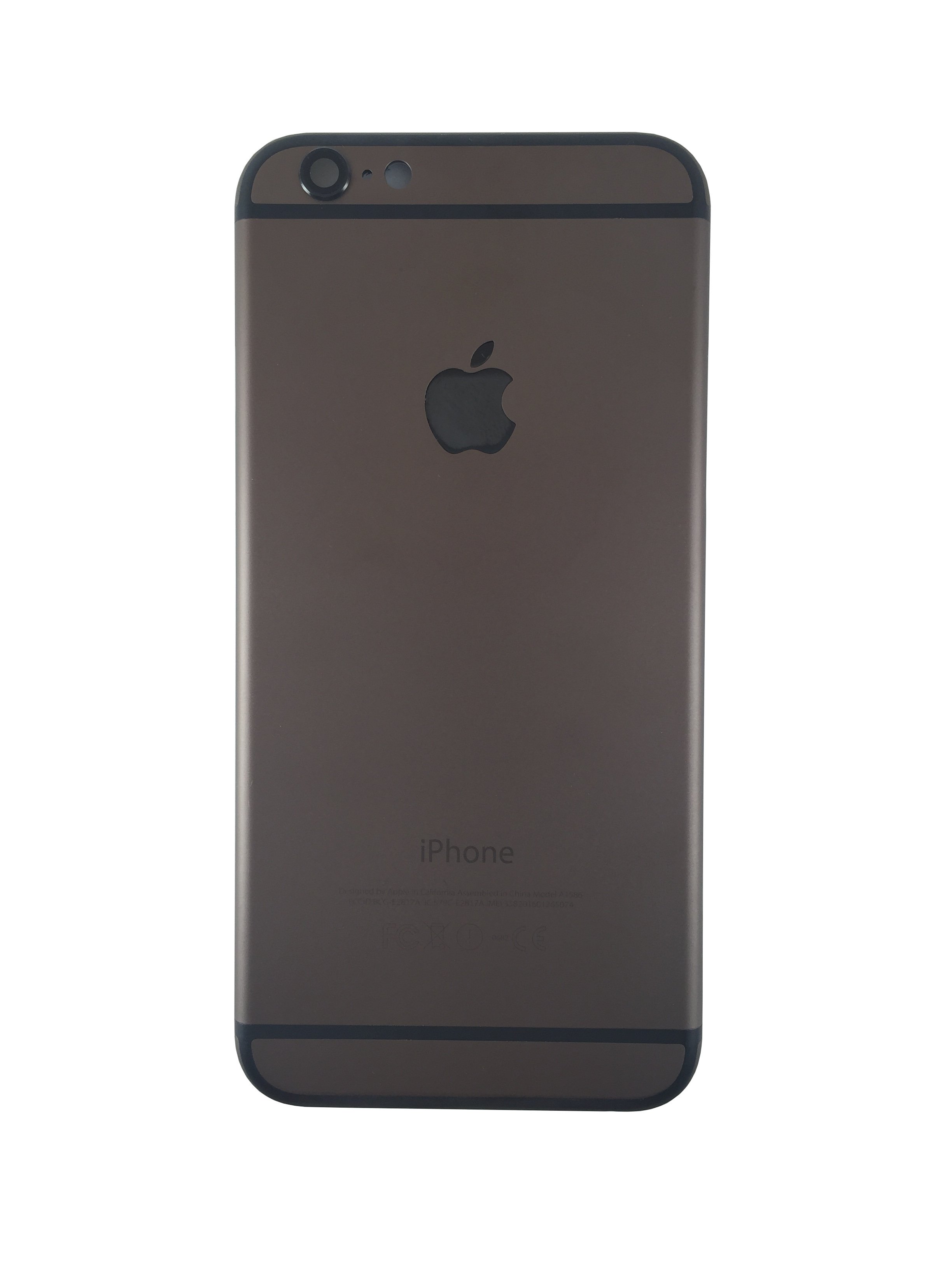 цветной корпус iPhone 6 красный с черным
